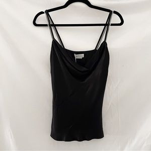 NWT Black Cowl Neck Top